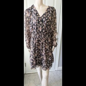 INC International Concepts Black & Gold Dress